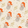Holiday Classics II - Santa - Cream Metallic