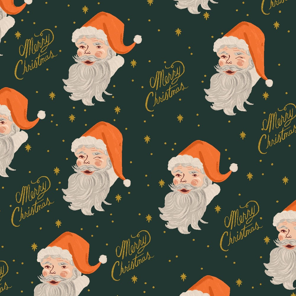 Holiday Classics II - Santa - Evergreen Metallic