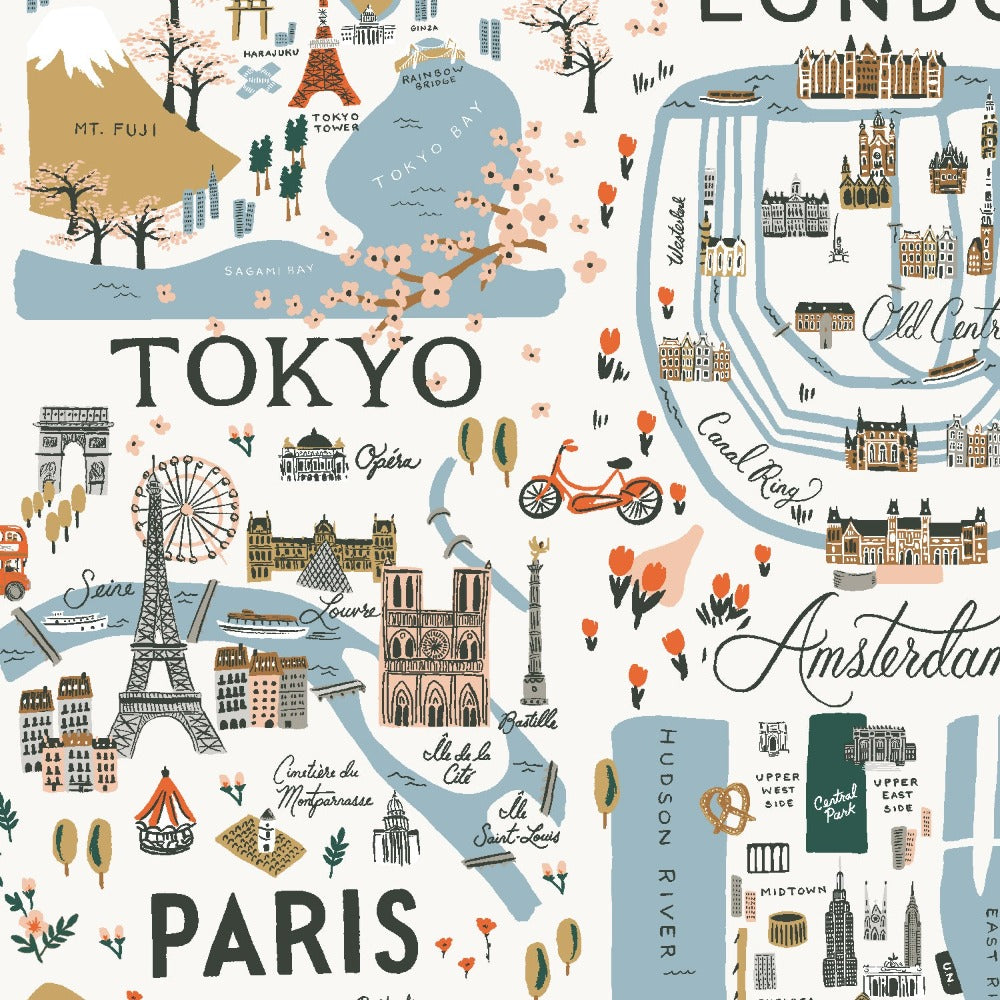 Bon Voyage - City Guide - White