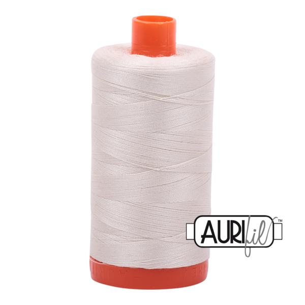 Aurifil 50wt - Silver White