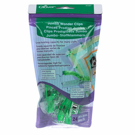Jumbo Wonder Clips 24ct