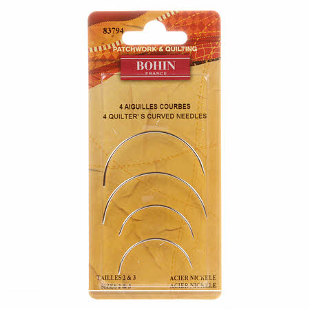 Curved Quilting Needles