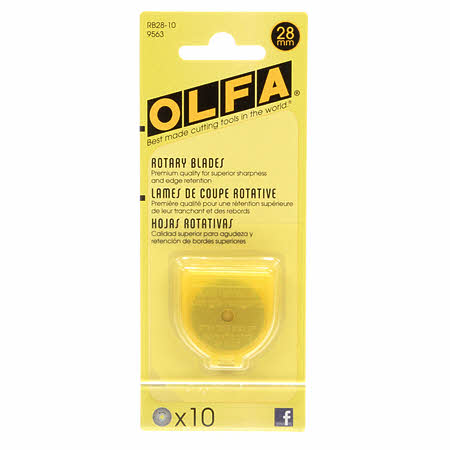 Olfa - Replacement Blades 28 mm 10 Pack