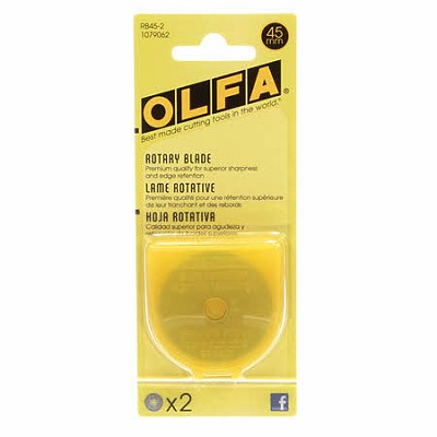 Olfa - Replacement Blades 45mm 2 Pack