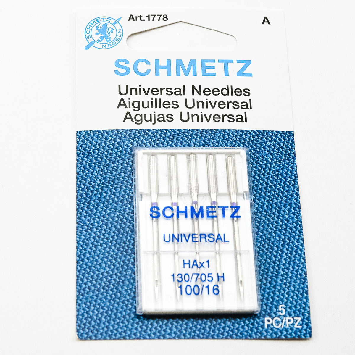 Schmetz Universal Machine Needles - 5 Pack