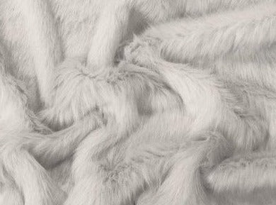 Solid Arctic Fox Fur - Platinum